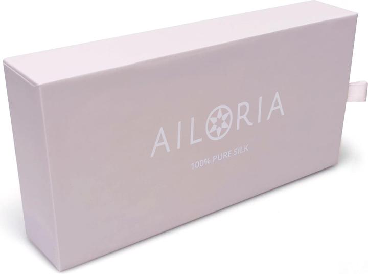 Produktbild Ailoria BEAUTY SLEEP Silk Zipper Pillowcase (40x80) (anthracite) (Kopfkissenbezug, 80 x 40 cm)