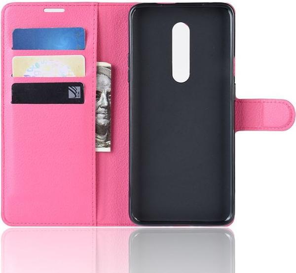 Actual product image MU Classic Litchi Leather Bookcover Series (OnePlus 7 Pro)