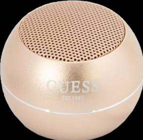 Actual product image Guess głośnik Bluetooth GUWSALGED Speaker mini złoty/gold (4 h, Rechargeable battery operated)