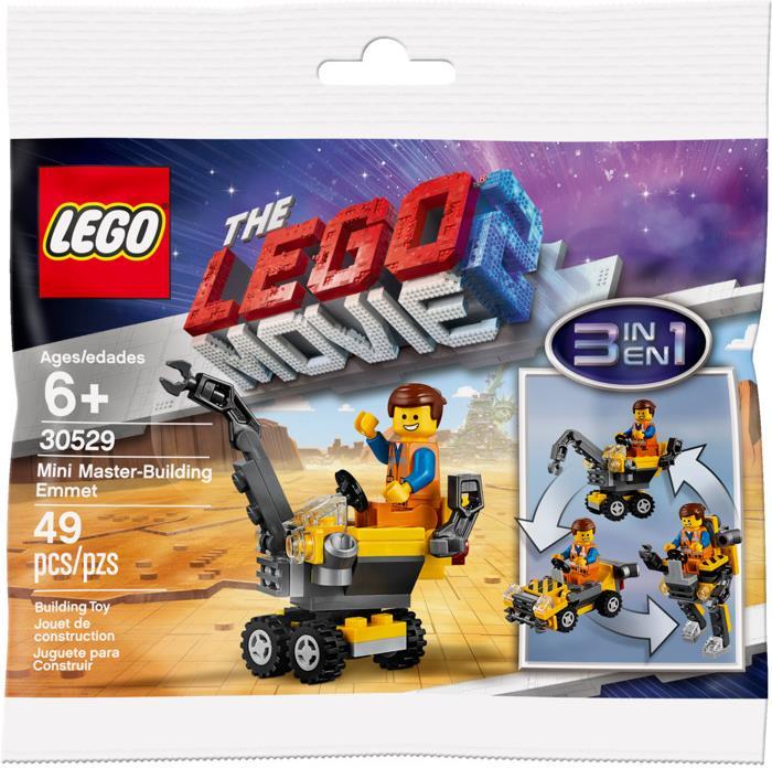 Actual product image LEGO Mini master builder Emmet (30529)