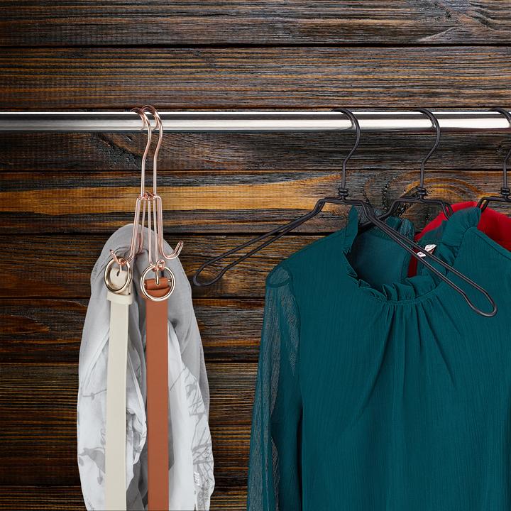 Produktbild Relaxdays Gürtelhalter Kleiderschrank (1 x)