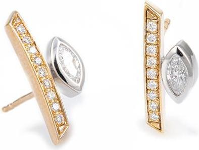 Breuning OHRSCHMUCK - BRILL. 0,475 Ct. G/if (585, - Gold)