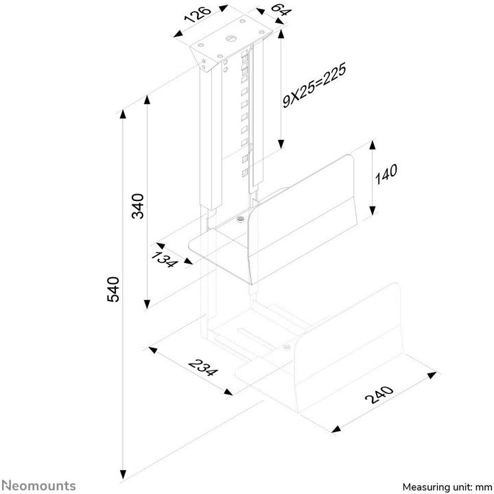 Immagine prodotto Neomounts Supporto da tavolo per PC