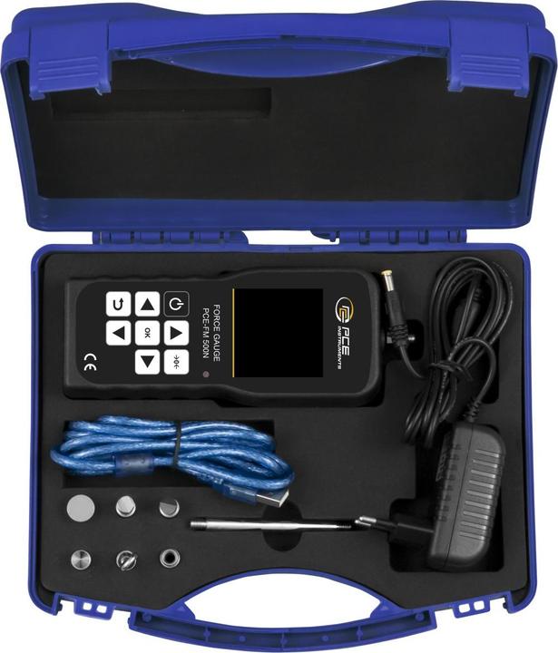 Produktbild PCE Instruments PCE-FM 500N Kraftmessgerät Werksstandard (ohne Zertifikat)