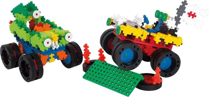 Actual product image Plus-Plus Creative Building Blocks Monster Trucks
