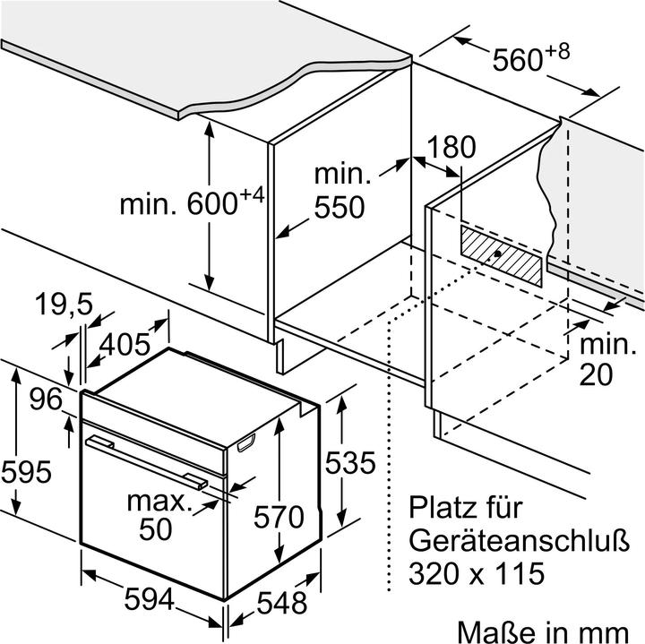 Actual product image Bosch Hausgeräte HBA510BA3