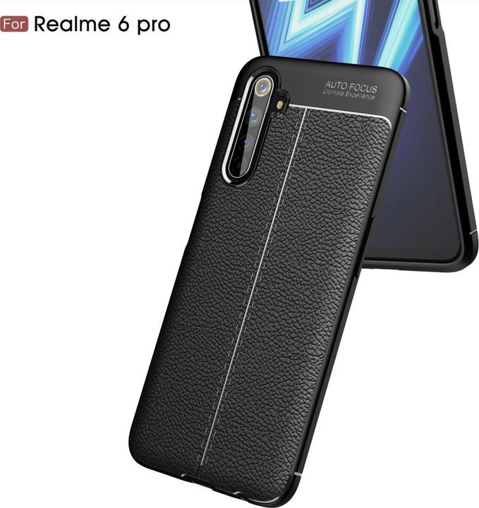 Produktbild Screenguard Realme 6 Pro Hülle Leather Design TPU Cover (Realme 6 Pro)