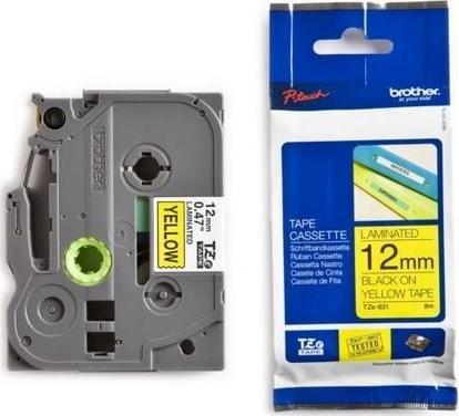 Actual product image Brother Tze-631 (1.20 cm, Yellow, Black)