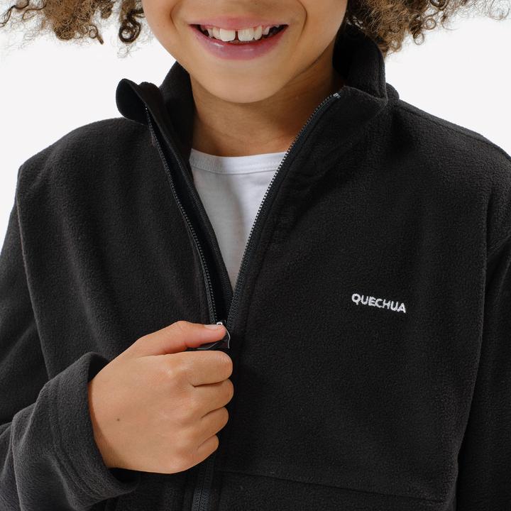 Immagine prodotto Quechua Giacca in pile per bambini taglia 122-170 Hiking - MH500 Zip TW