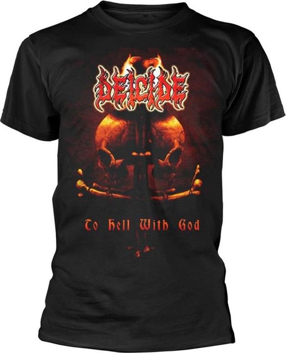 Universal Textiles Erwachsene Zur Hölle mit Gott TShirt (L)