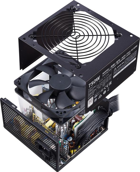 Actual product image Cooler Master MWE White (750 W)