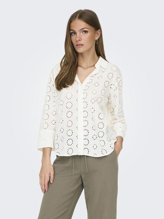 Immagine prodotto JdY Vestibilità regolare Collo a camicia Polsini lunghi Taglio voluminoso delle maniche Camicia Camicia (XL)
