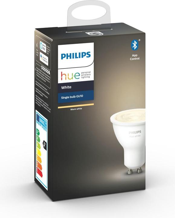 Produktbild Philips Hue White BT (GU10, 5.50 W, 400 lm, 1 x, F)