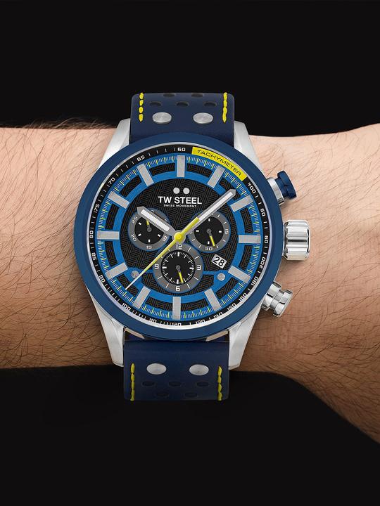 Image du produit TW-Steel SVS208 Fast Lane Chronograph Limited Edition 48mm 10ATM (Chronographe, 48 mm)
