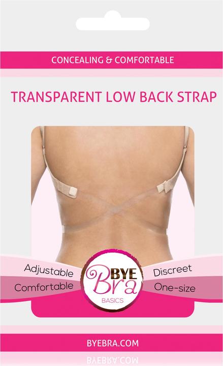 Actual product image Bye Bra Low Back Strap (Single pack, One size)