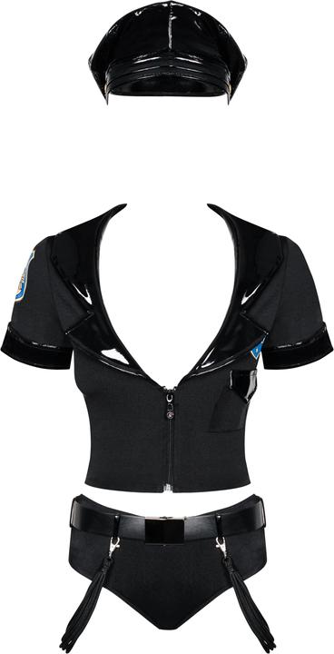 Actual product image Obsessive Police Set Costume (S, M)