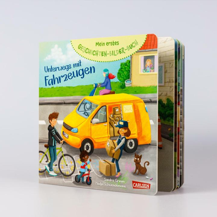 Actual product image Mein erstes Geschichten-Bilder-Buch: Unterwegs mit Fahrzeugen (German)