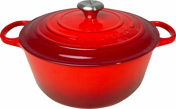 Le Creuset Signature (28 cm, Bräter + Schmortopf, Gusseisen)