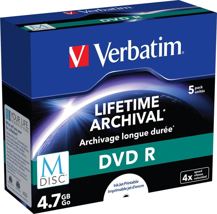Produktbild Verbatim JewelCase (5 x)