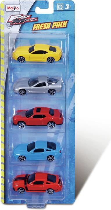 Actual product image Maisto Toys - Fresh Metal set of 5 model cars (assorted - 1 pack)