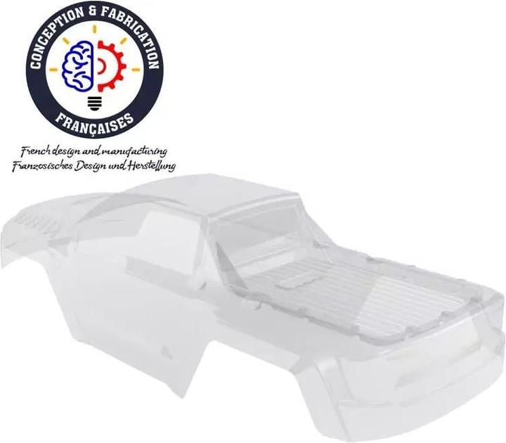 Image du produit Hobbytech Carrosserie Rogue Terra 1 mm Lexan non peint, 1:10