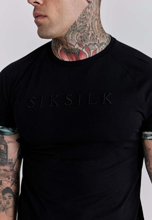 Immagine prodotto Siksilk T-Shirt Rolls Sleeve T-Shirt (L)