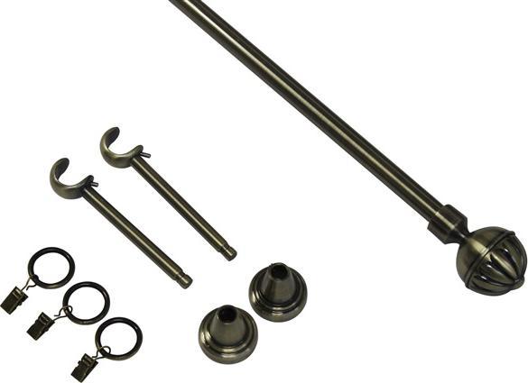 Produktbild Domoletti SINGLE CURTAIN RAIL SET F511887 180CM