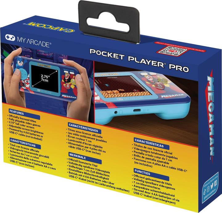 MyArcade - Pocket Player Pro Mega Man (6 Jeux en 1)