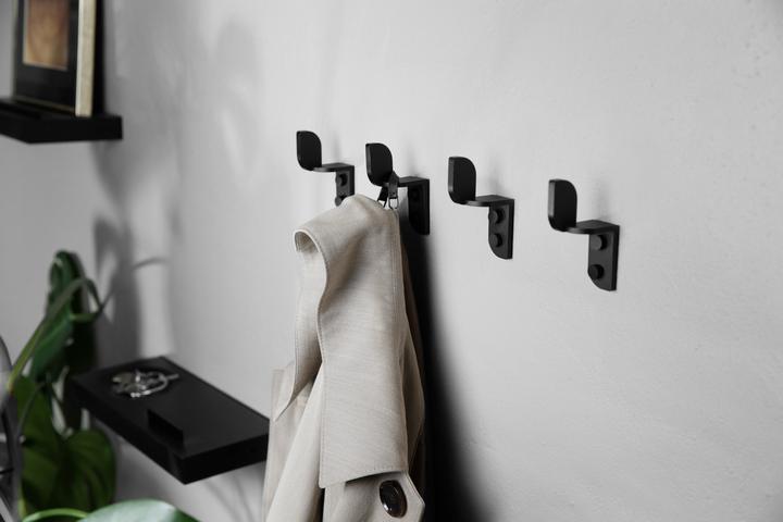 Image du produit ChiCura Tabula Crochet mural Noir (2 pcs.)