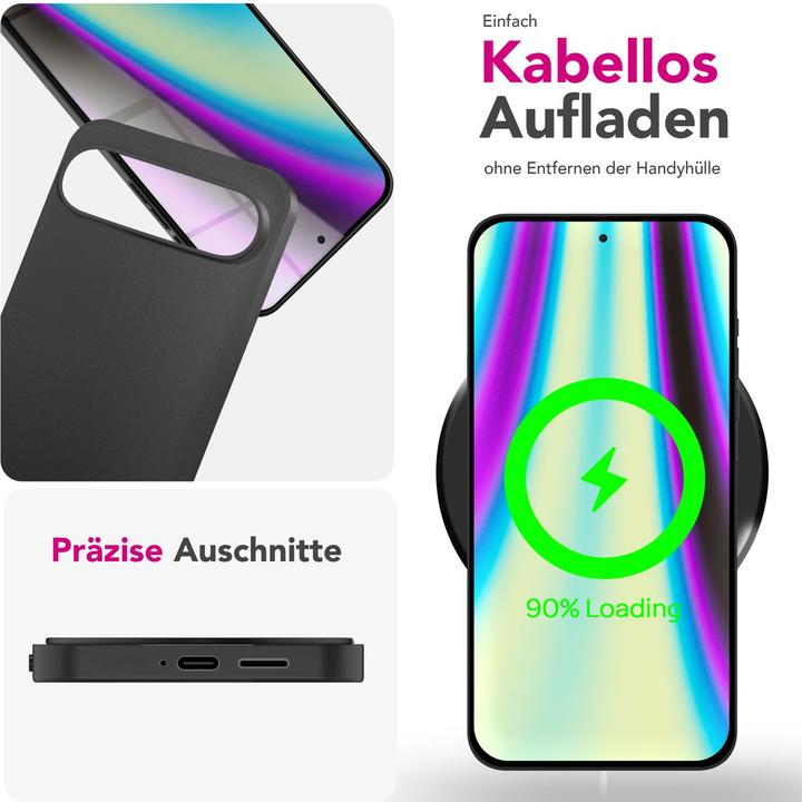 Immagine prodotto Nalia Phantom - 0,3mm Extrem Dünn, Federleicht, Mattiert, Minimalistisch - Ultra-Slim Handycase (Google Pixel 9)
