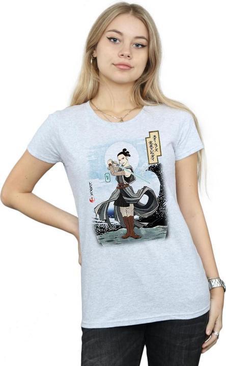 Immagine prodotto Star Wars The Last Jedi Japanese Rey Maglietta Donna (L)