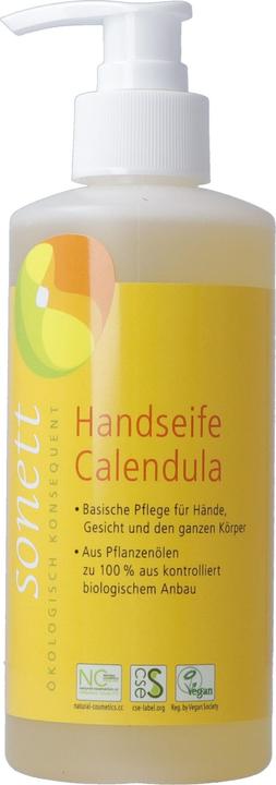 Actual product image Sonett Hand soap calendula 300 ml (Liquid soap, 300 ml)