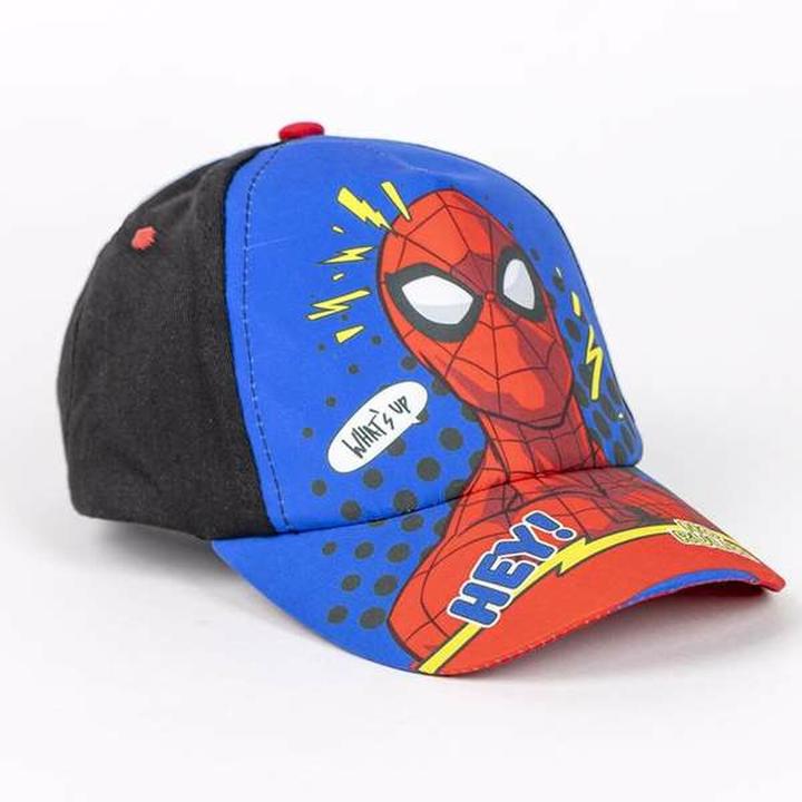Immagine prodotto Spiderman Cappellino per bambini Spider-Man blu (53 cm)