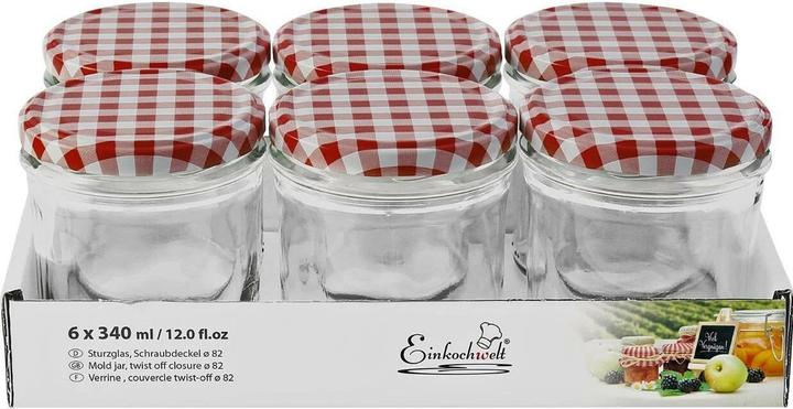 Einkochwelt Preserve jars (6 pcs., 0.34 l)