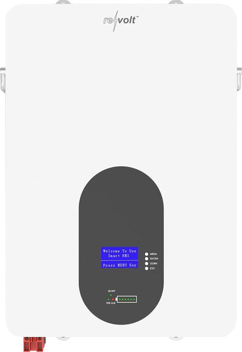 Produktbild Revolt LiFePO4-Akku zur Wandmontage, BMS, 48 V, 4,8 kWh