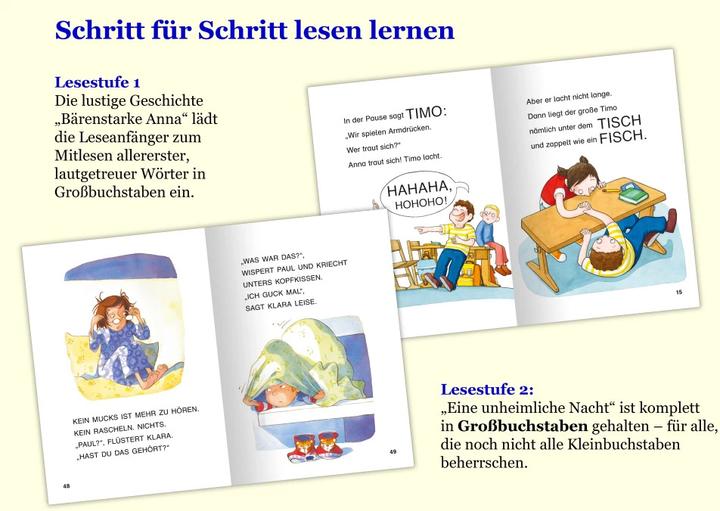 Produktbild Leseprofi Mein dickes Buch zum Lesenlernen: In 4 Stufen zum Leseerfolg (Deutsch, Dorothea Tust, Hanneliese Schulze, Alexandra Fischer-Hunold, Jutta Wilke, Sandra Reckers, Luise Holthausen, Catharina Westphal, 2018)