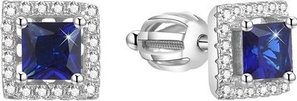 Beneto Silver square earrings AGUP1552S (L)