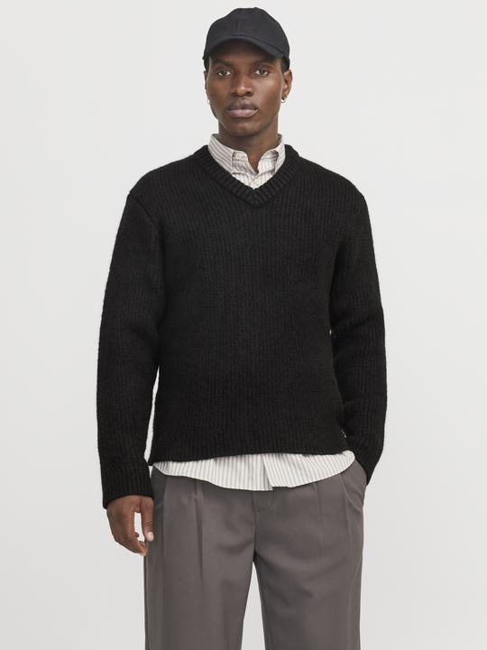 Produktbild Jack & Jones Jprwinter Knit V-Neck Styd Aw24 (L)