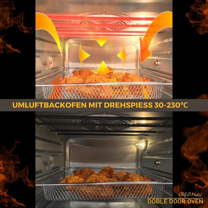 Actual product image Best direct Chef O Matic Double Door Oven