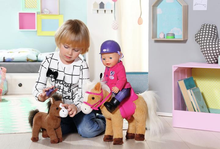 Actual product image Zapf Creation BABY Born horse Sunny & foal Pony Farm