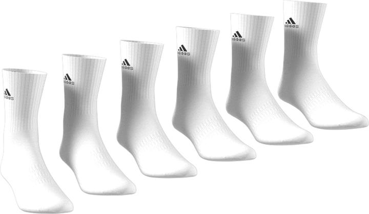 Actual product image adidas Cushioned Sportswear Crew Socks, 6 Pairs (37 - 39)