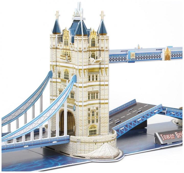 Actual product image Cubicfun 3d Puzzle Tower Bridge (120 pieces)