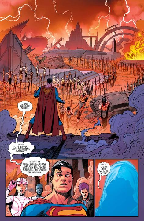 Produktbild Panini Superman - Action Comics (Deutsch, Ben Templesmith, Riccardo Federici, Scott Hanna, Daniel Sampere, Miguel Mendonça, Trevor Hairsine, Jonathan Glapion, Will Conrad, Dale Eaglesham, Rain Beredo, Phillip Kennedy Johnson, 2022)