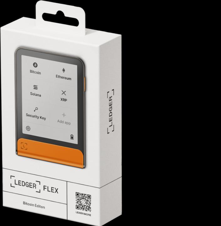 Produktbild Ledger Flex (Litecoin, Bitcoin, Cardano, Weitere, Dogecoin, TRON, Ethereum Classic, Ripple, Bitcoin Cash)