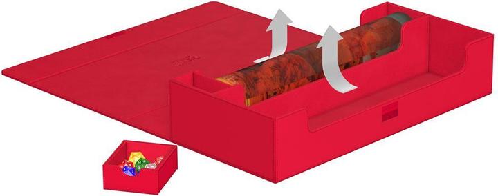 Produktbild Ultimate Guard Kartenbox XenoSkin Superhive 550+ Rot