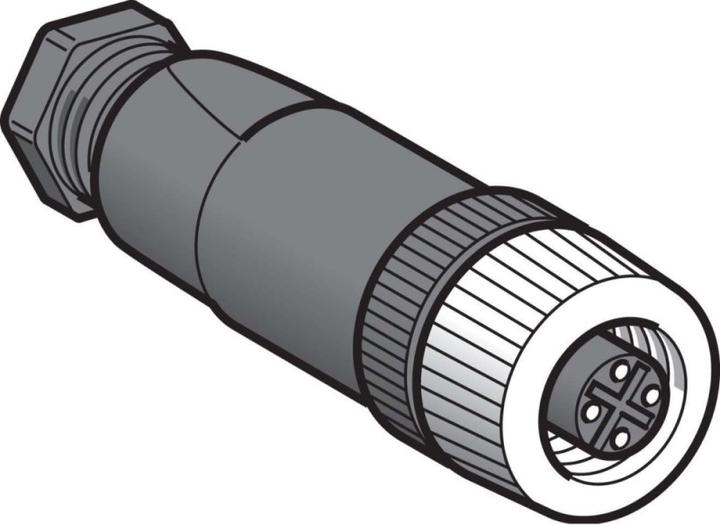 Produktbild TE Sensors Steckverbinder Sensor-Anschluss M12 4Pin