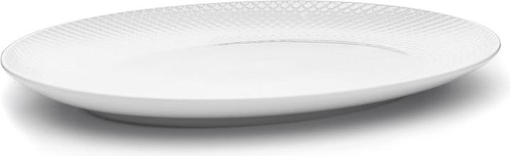 Produktbild Lyngby Rhombe Serving Tray 35 x 26,5 cm​ - White (201205) (1 x, 21 cm)