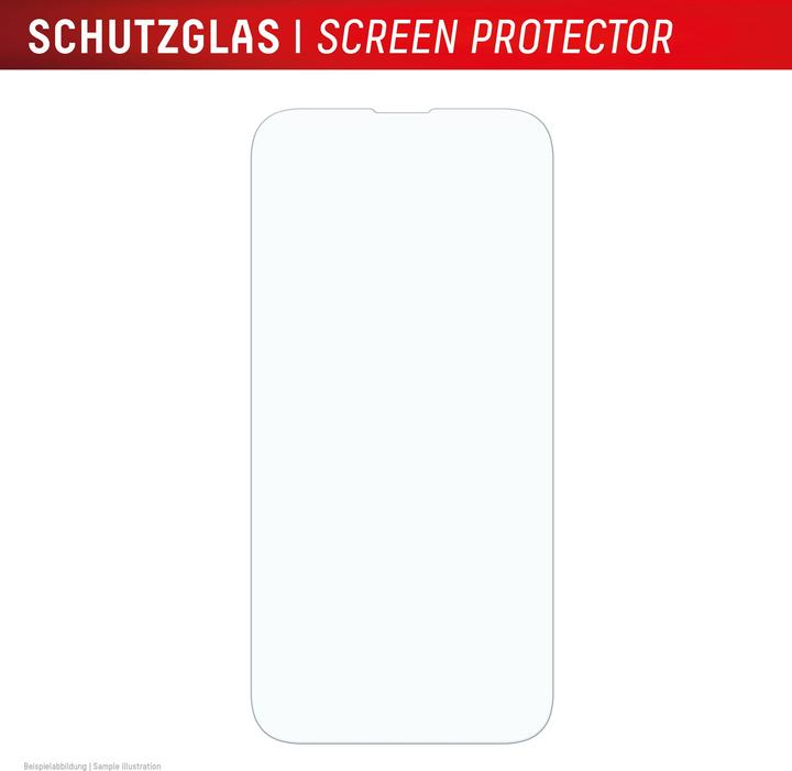 Actual product image Displex Real Glass, 2D Panzerglas + Handyhülle (1 Piece, Apple iPhone 16e)