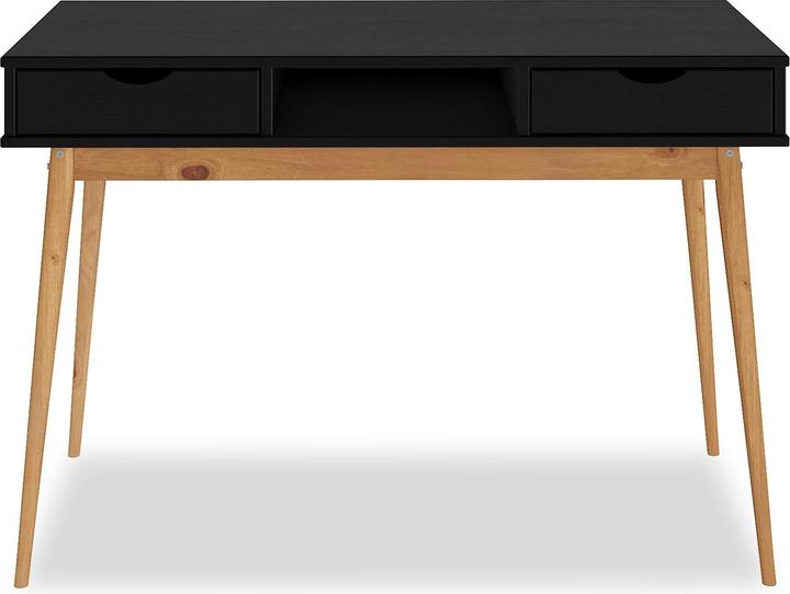Actual product image IDIMEX Desk with 2 drawers STEFANO