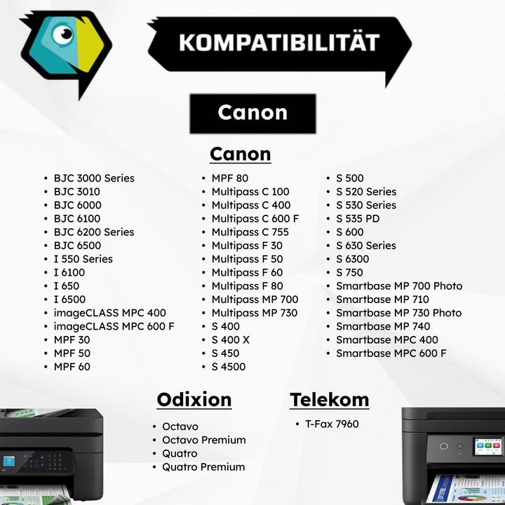 Produktbild Inkadoo Kompatible Druckerpatrone als Ersatz zu Canon 4480A002 / BCI-3EC (C)